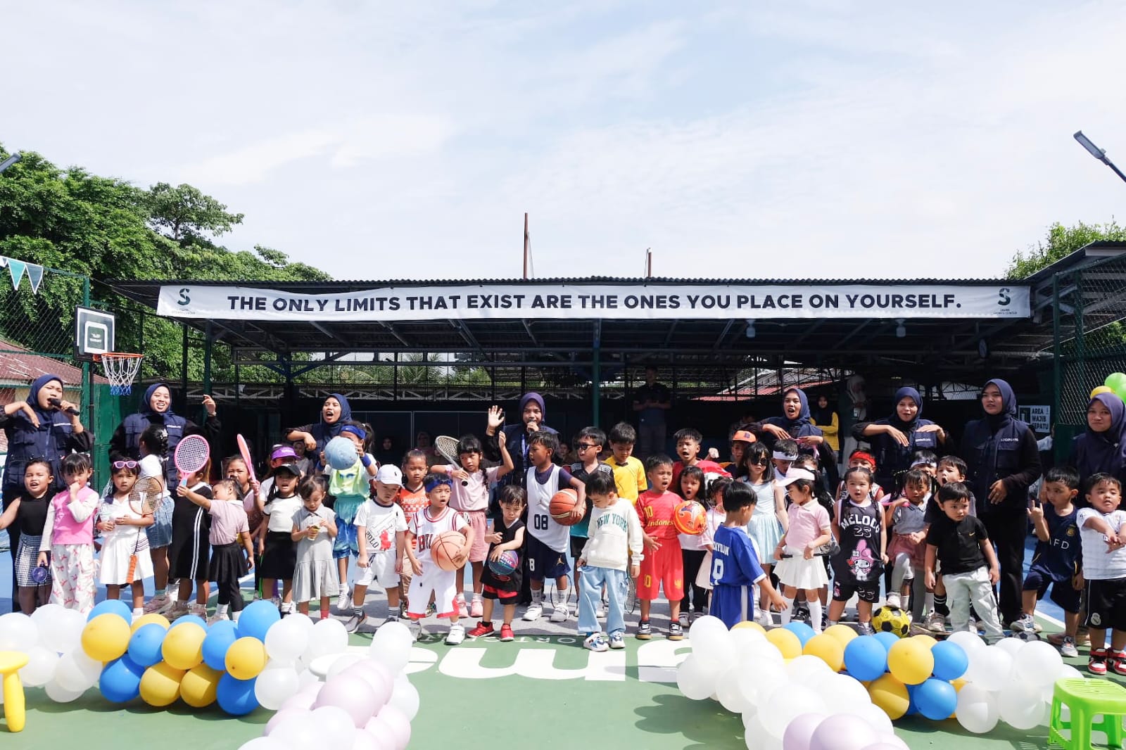 Group performance during Sport Fashion Week