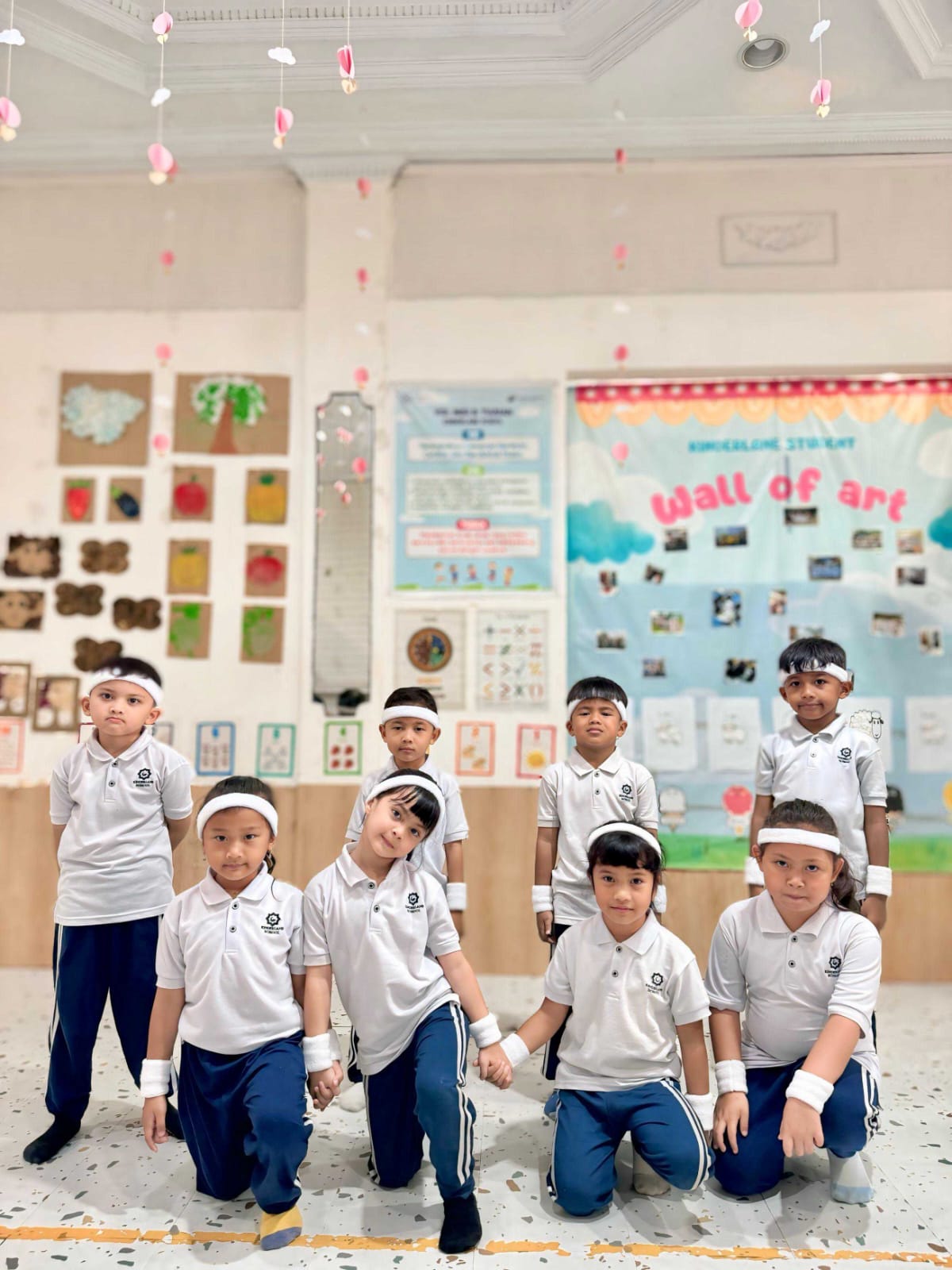 Runway show featuring children in creative costumes